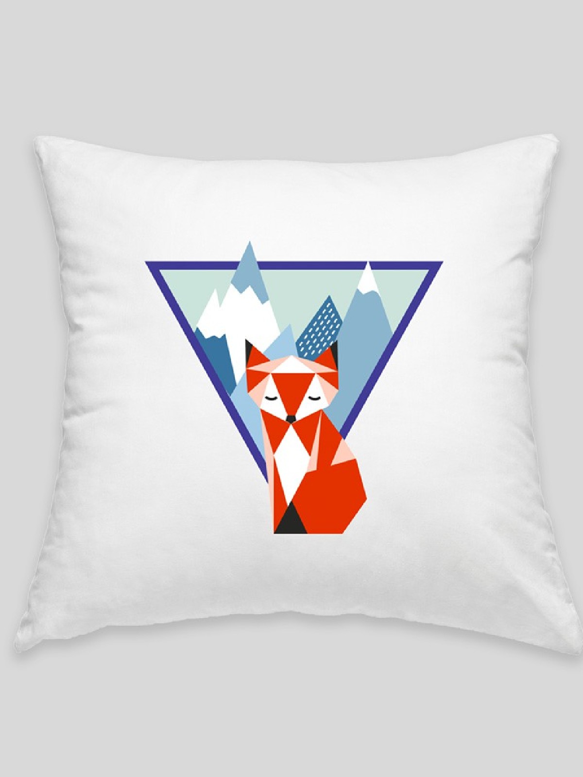 Mountain fox cushion