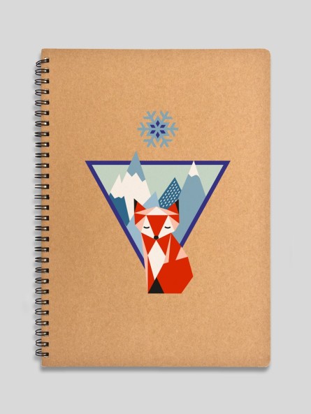 Mountain fox notebook