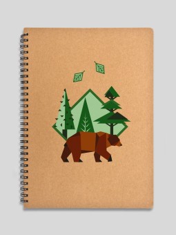 Mountain fox notebook
