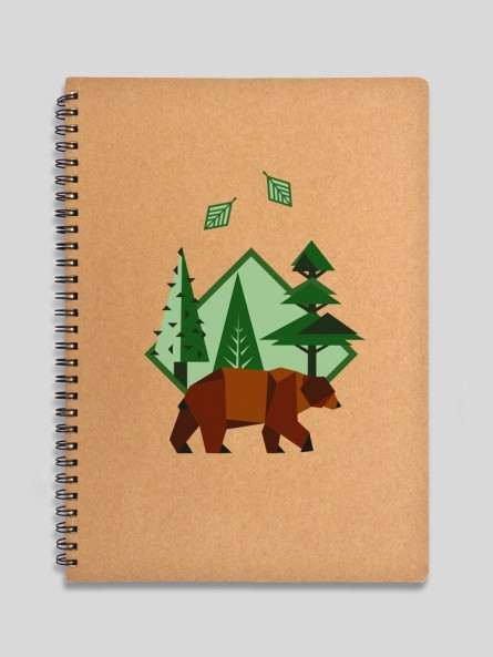 Mountain fox notebook