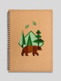 Mountain fox notebook