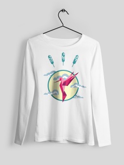 Brown bear printed sweater