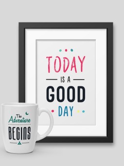 Pack Mug + Framed poster