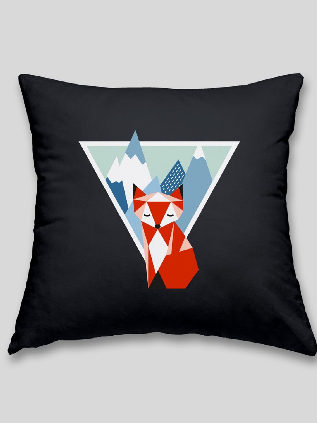 Mountain fox cushion